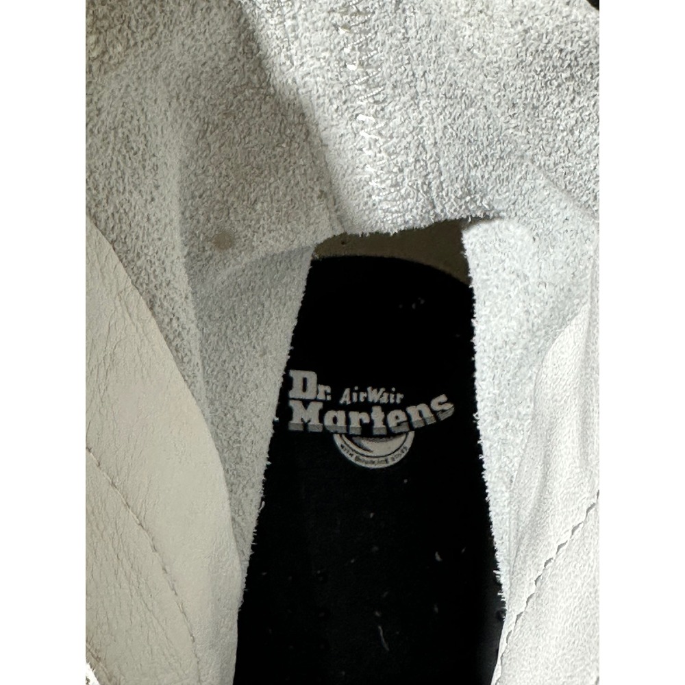 Dr. Martens 1460 Laced White Leather Ankle Boots Women's US 6 - Picture 6 of 9